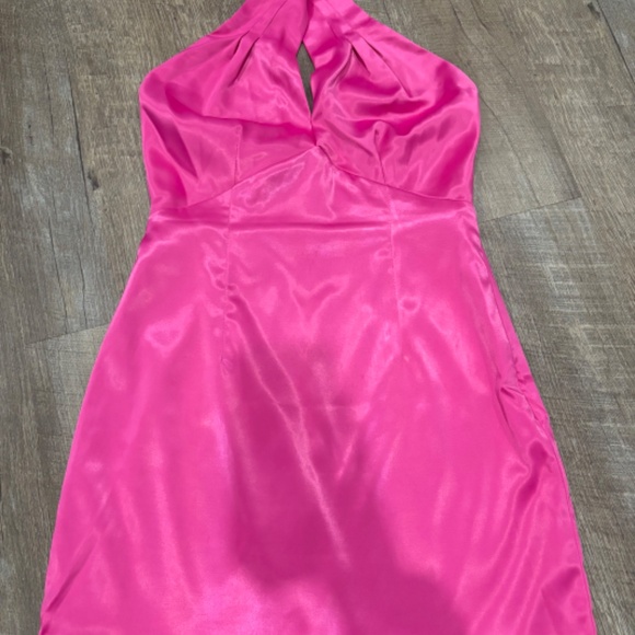 Revolve mini satin dress - Picture 2 of 4